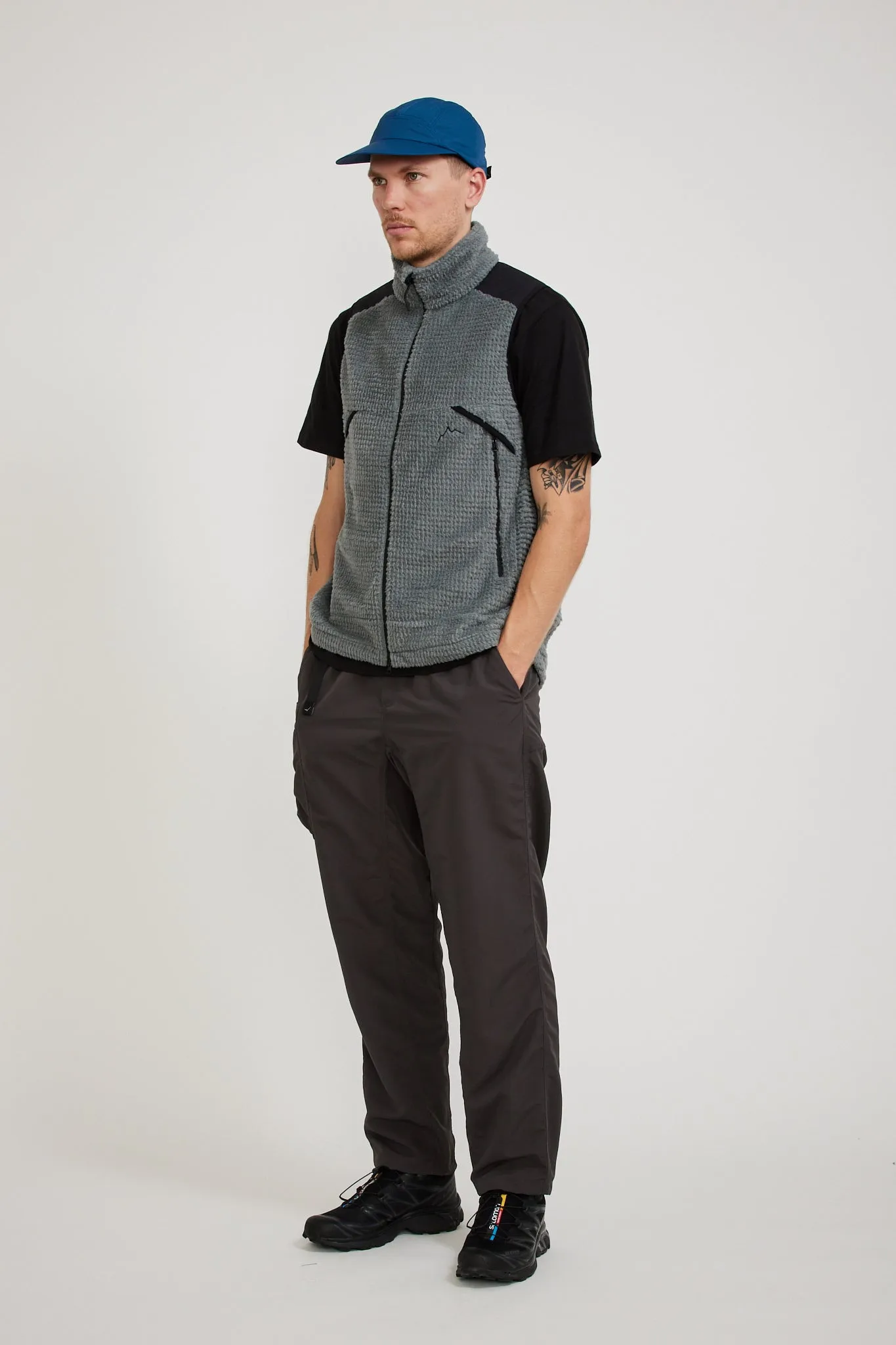 Stylish Alpha Vest in Grey - Premium Comfort & Modern Design for Everyday Wear