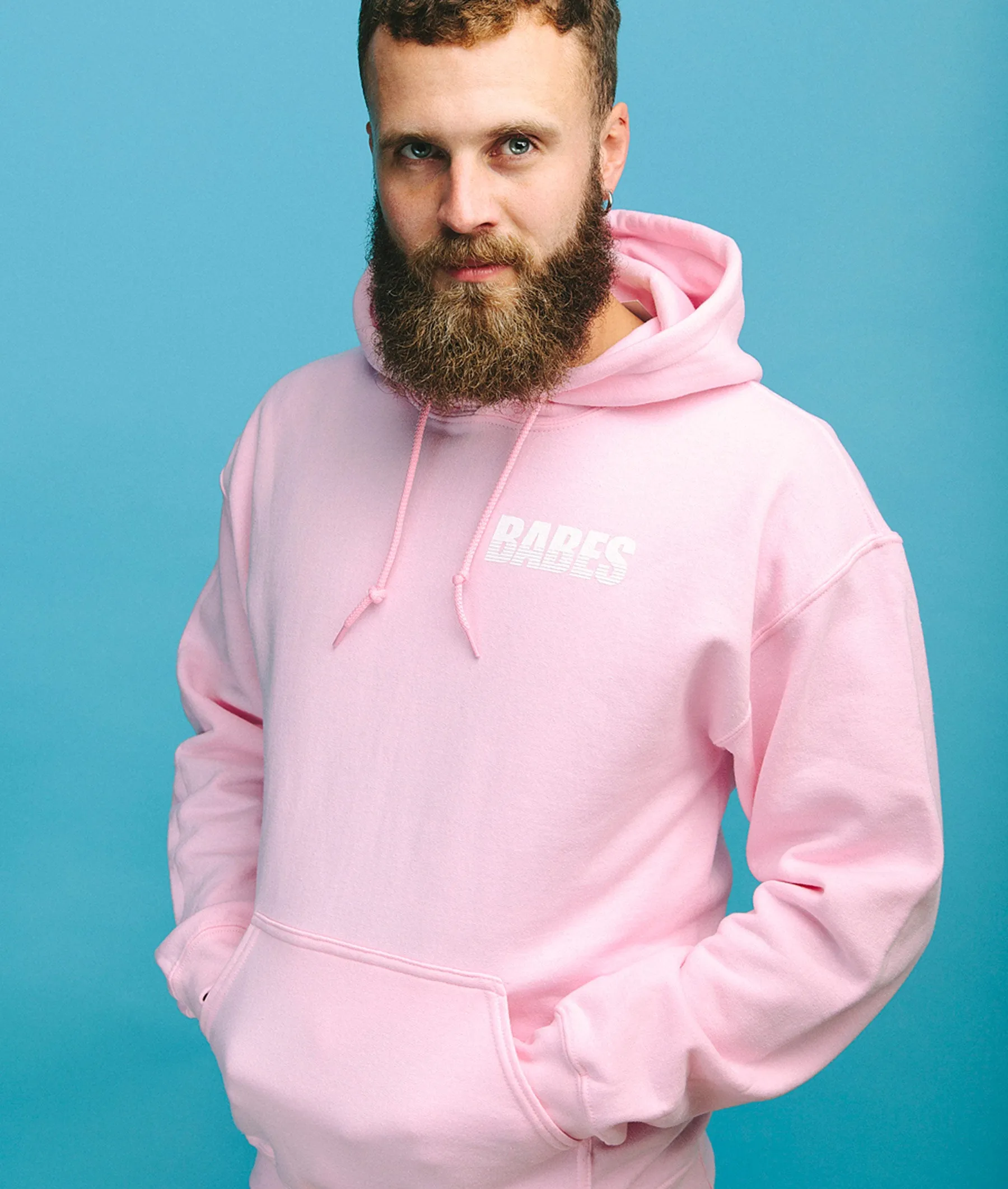 BABES PINK HOODIE