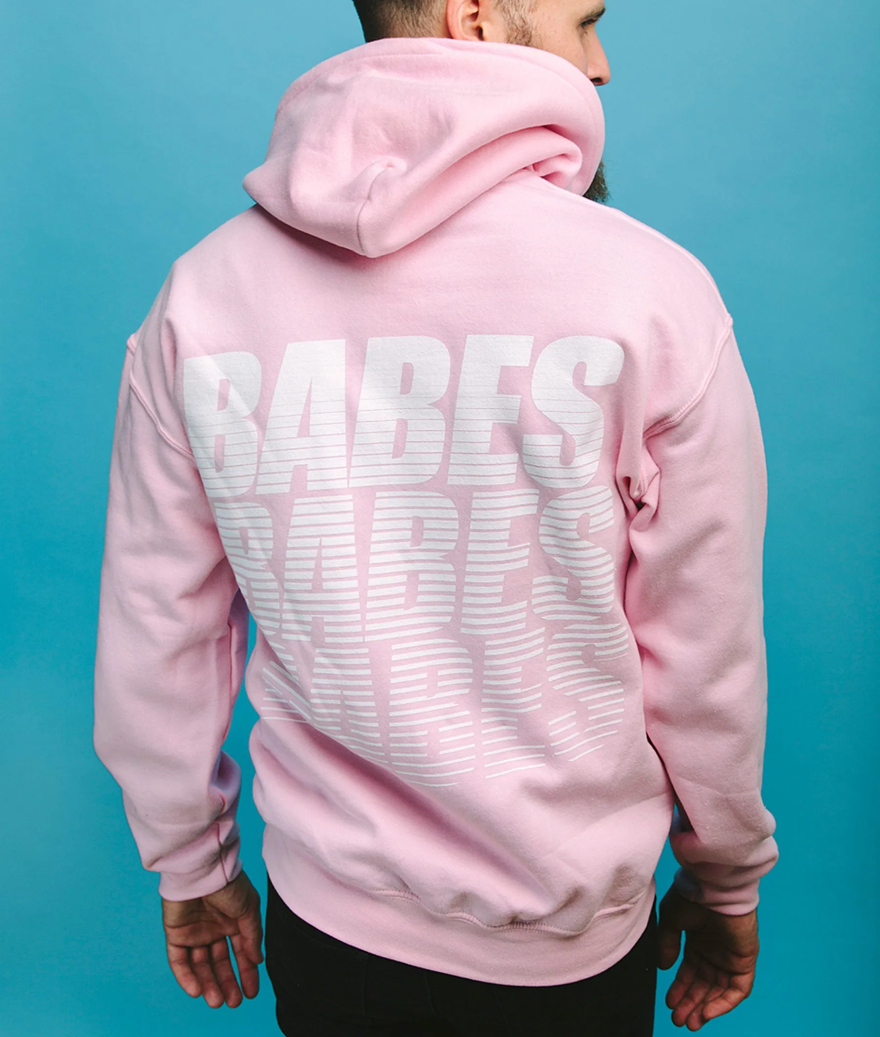 BABES PINK HOODIE