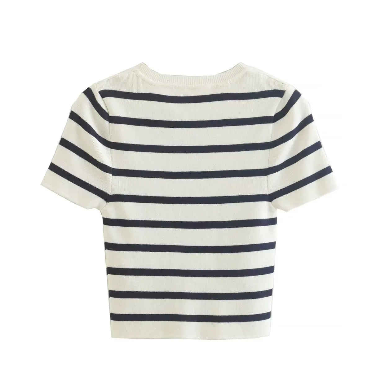 Bani Knitted Striped Top