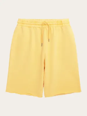 BIRCH sweat shorts - GOTS/Vegan - Misted Yellow