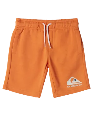 Boys Easy Day Jogger Shorts in Tangerine