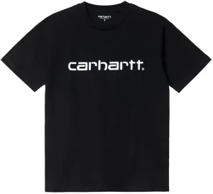 Carhartt WIP Womens Script T Shirt Black White