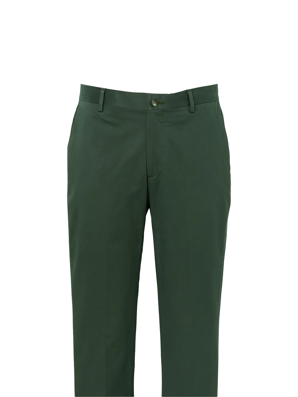 Cotton Stretch Twill Pants - Dark Gold