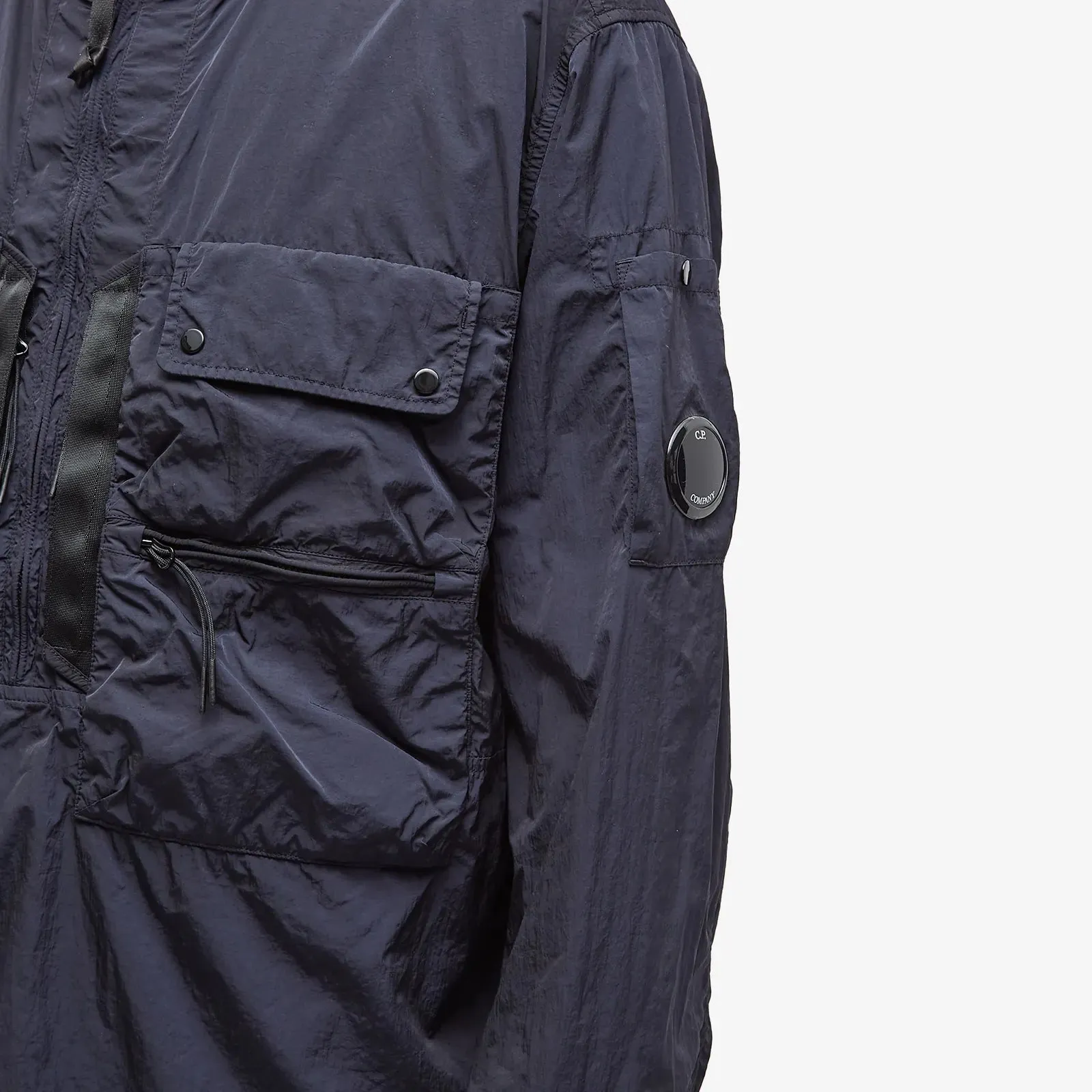 CP Company Navy Chrome Hooded Smock