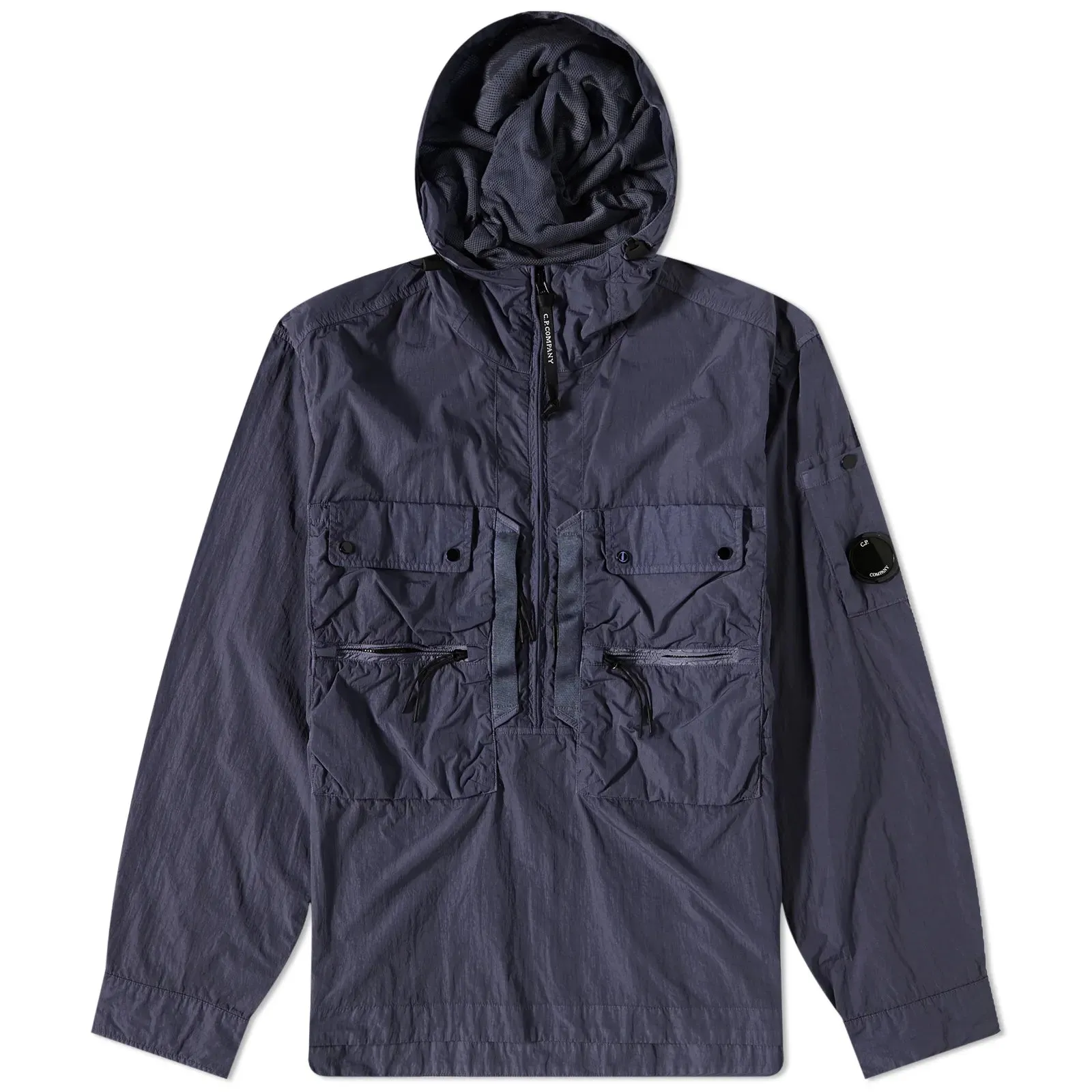 CP Company Navy Chrome Hooded Smock