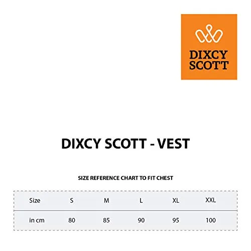 Dixcy Scott Men's Innerwear Regulart Fit Solid (Pack of 3) (Comfort Vest RN_White_L)