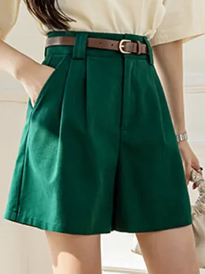 FashionSierra - High Waist Casual Women Shorts Fashion Comfortable Cotton Shorts