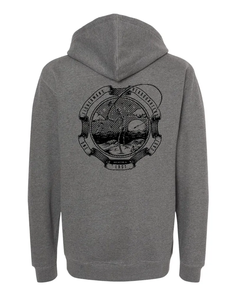 Fish Heads One Last Cast Heavyweight Hooded Sweatshirt