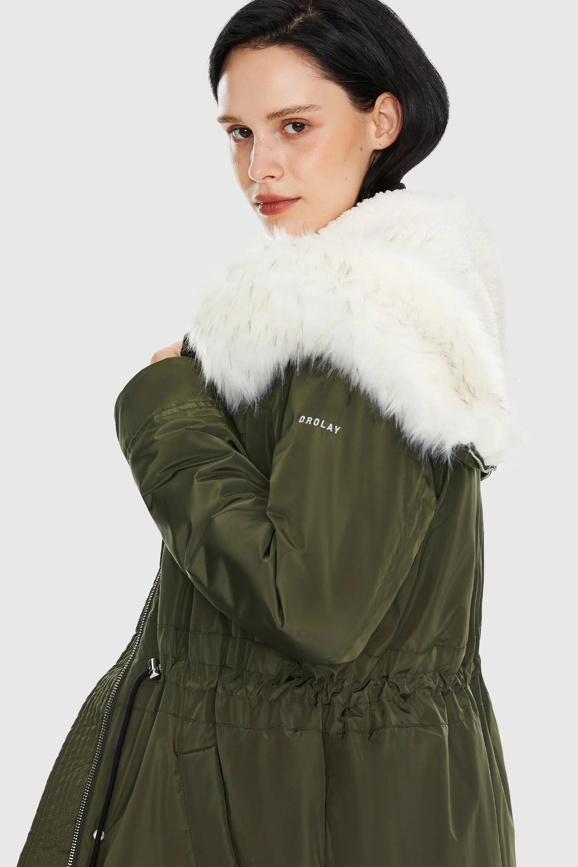 Fleece Lined Hooded Winter Parka