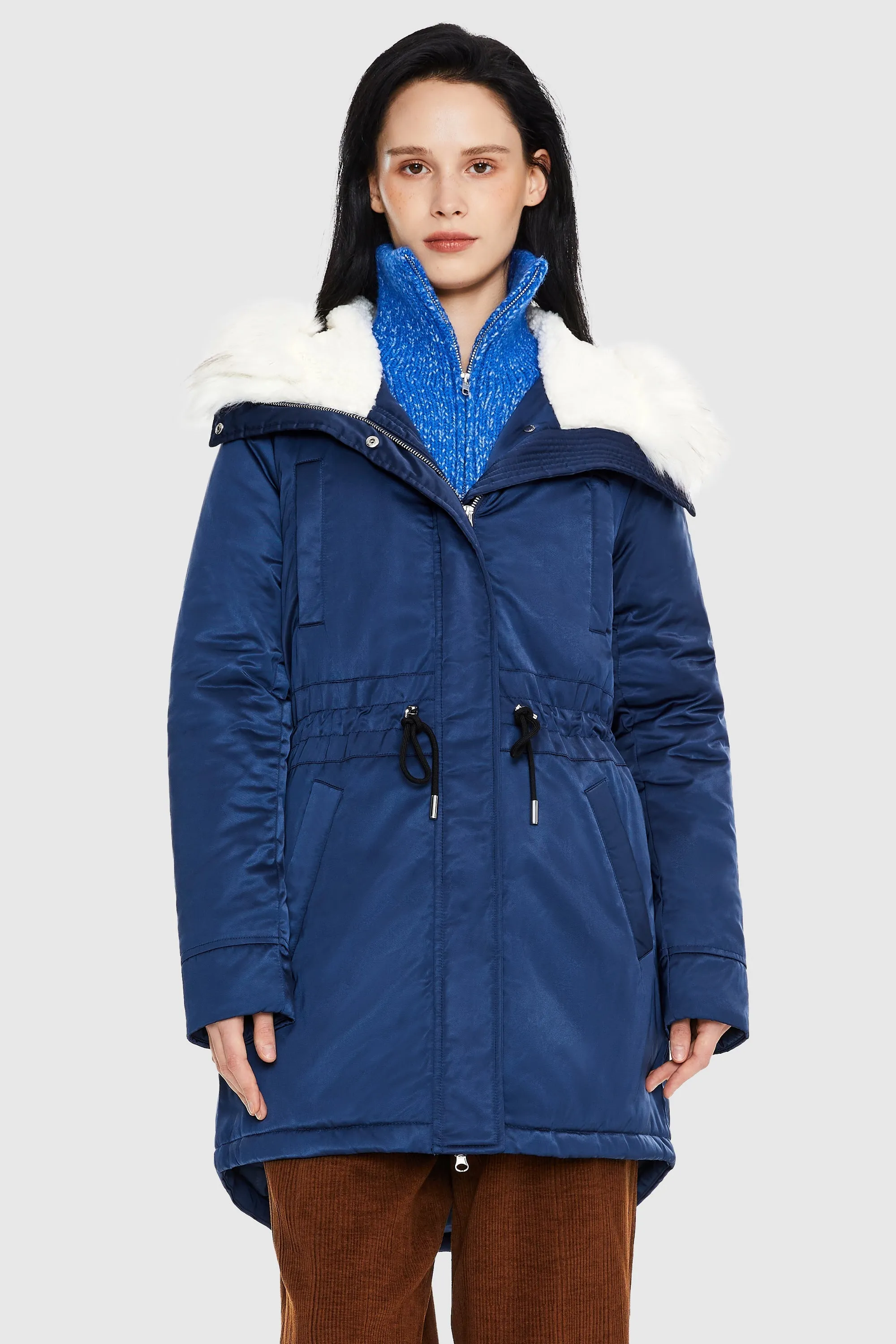 Fleece Lined Hooded Winter Parka