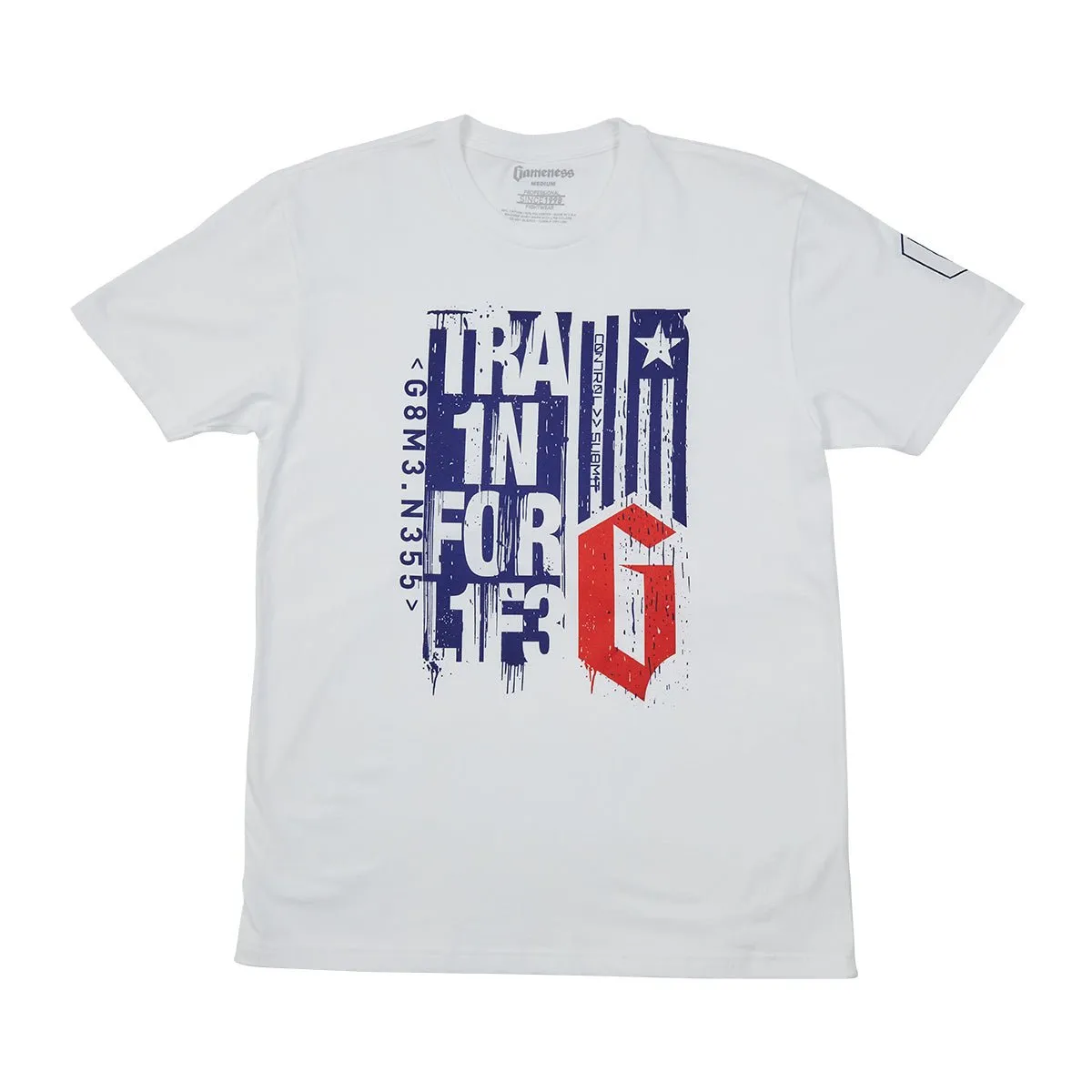 Gameness Train for Life Flag Tee