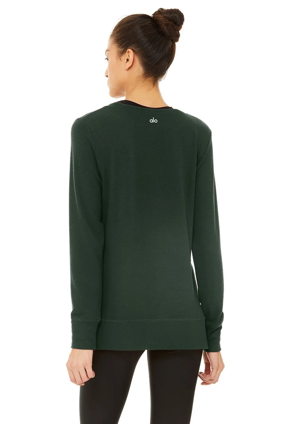 Glimpse Long Sleeve Top - Forest