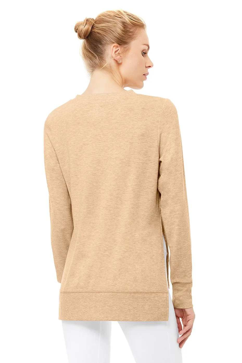 Glimpse Long Sleeve Top - Putty