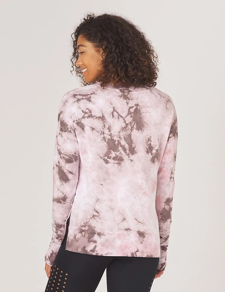 Glyder Lounge Long Sleeve - Bone Tie Dye