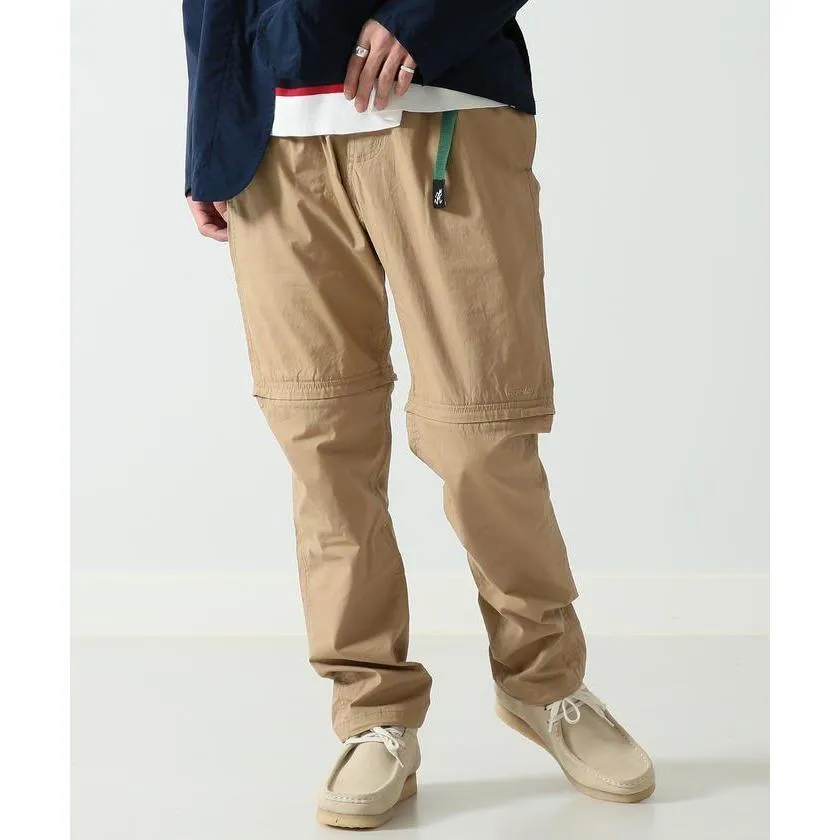 GRAMICCI × BEAMS Convertible Pants Khaki