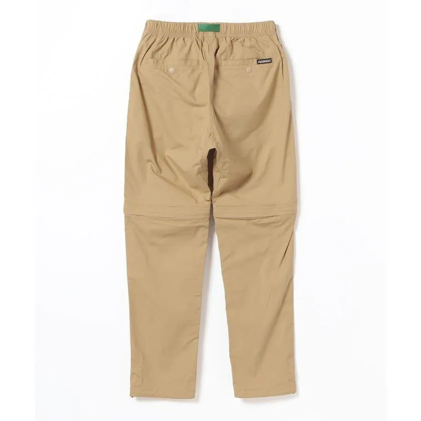 GRAMICCI × BEAMS Convertible Pants Khaki