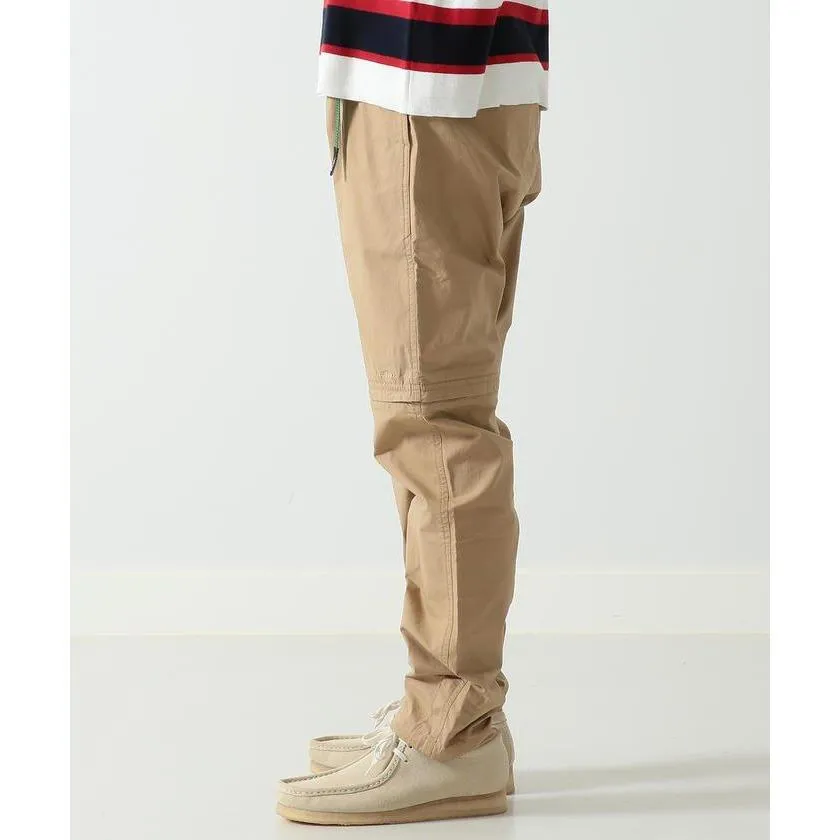 GRAMICCI × BEAMS Convertible Pants Khaki