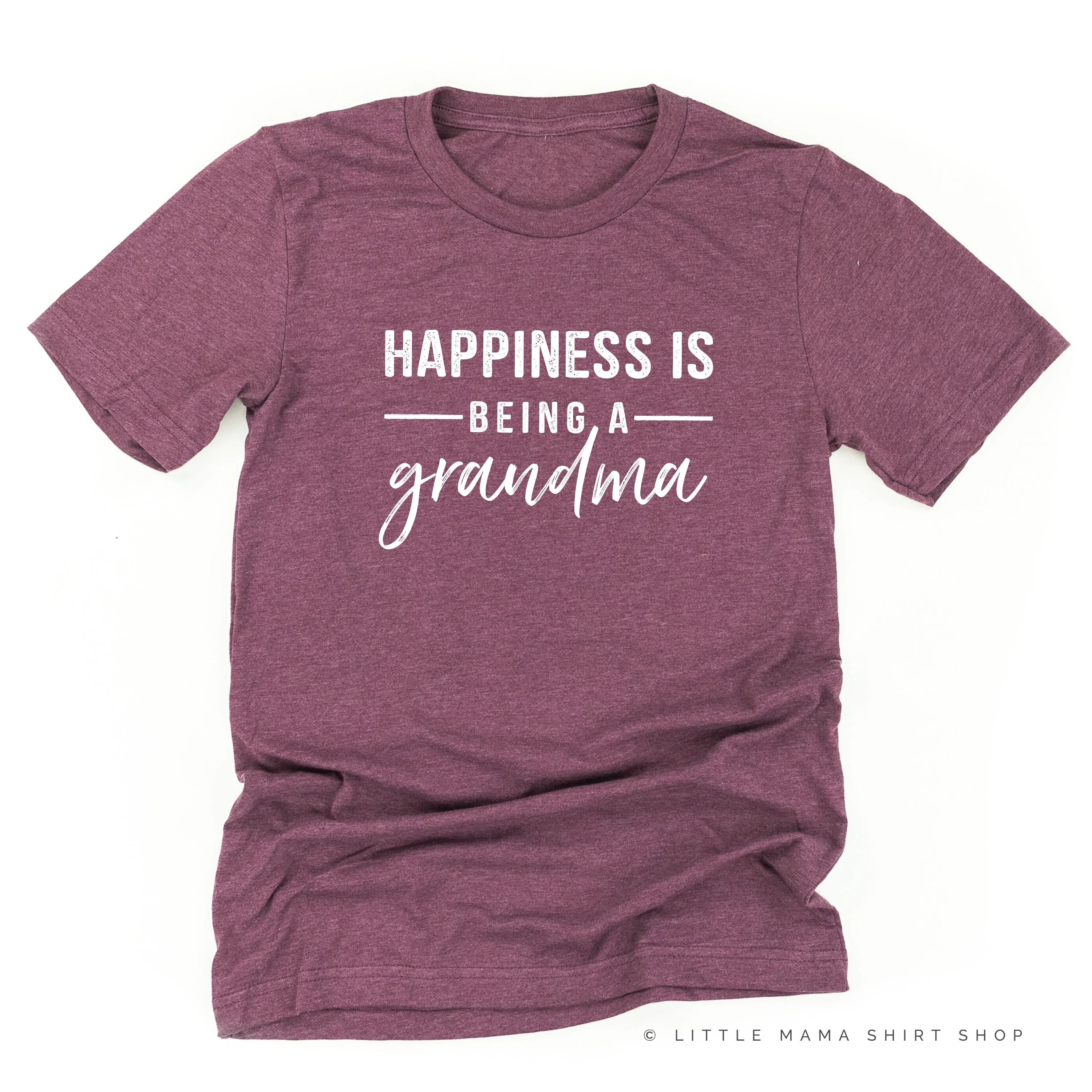 Happiness is Being a Grandma - Unisex Tee