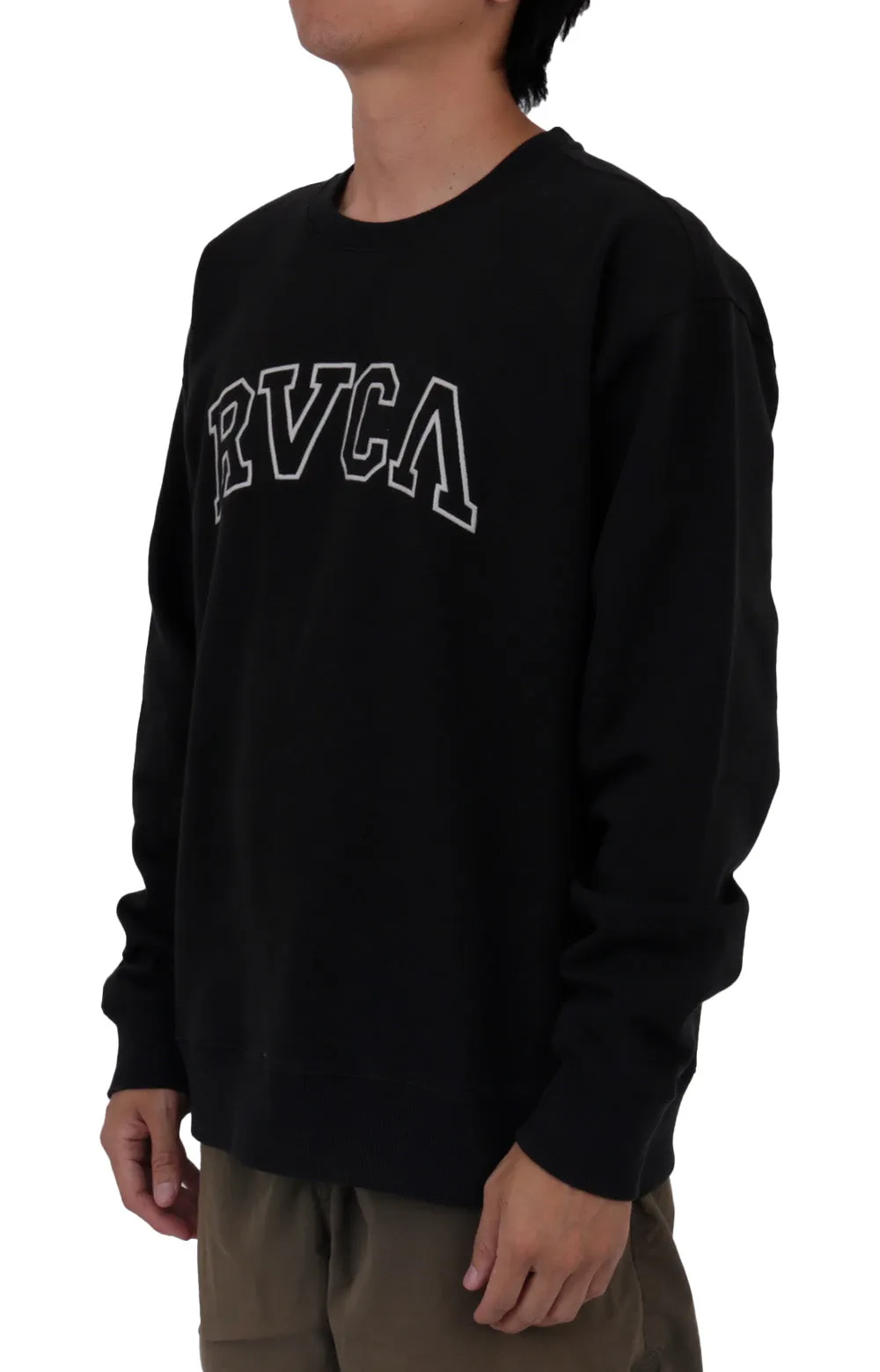 Hastings Emblem Crewneck - Black