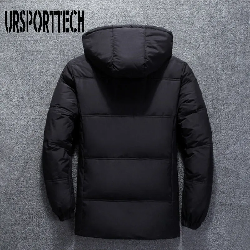 High Quality White Duck Thick Down Snow Parkas Winter Jacket