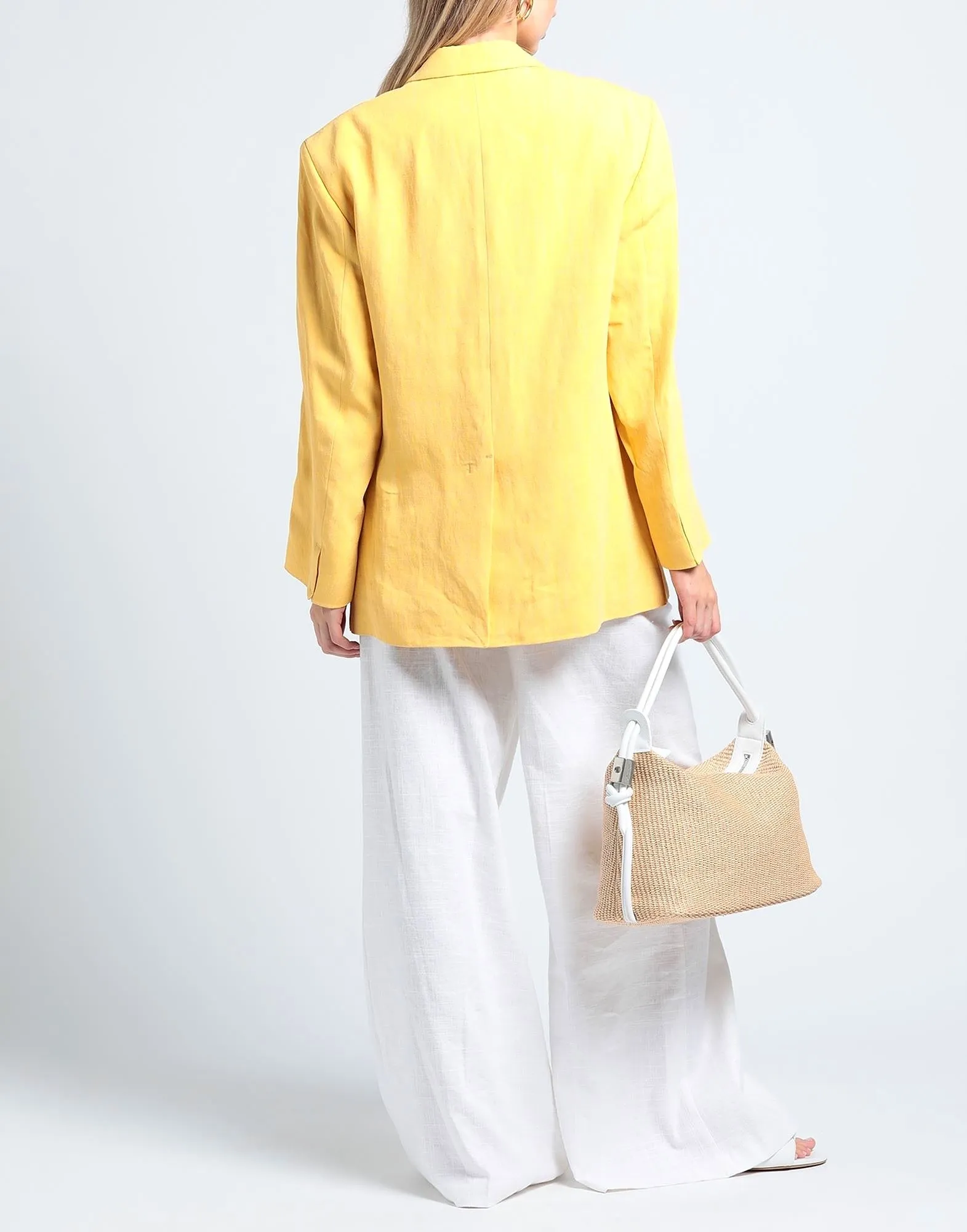 Jacquemus blazer, yellow