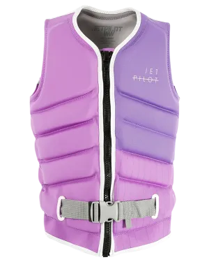 Jetpilot Pacer F/E Ladies Neo Vest - Purple - 2023