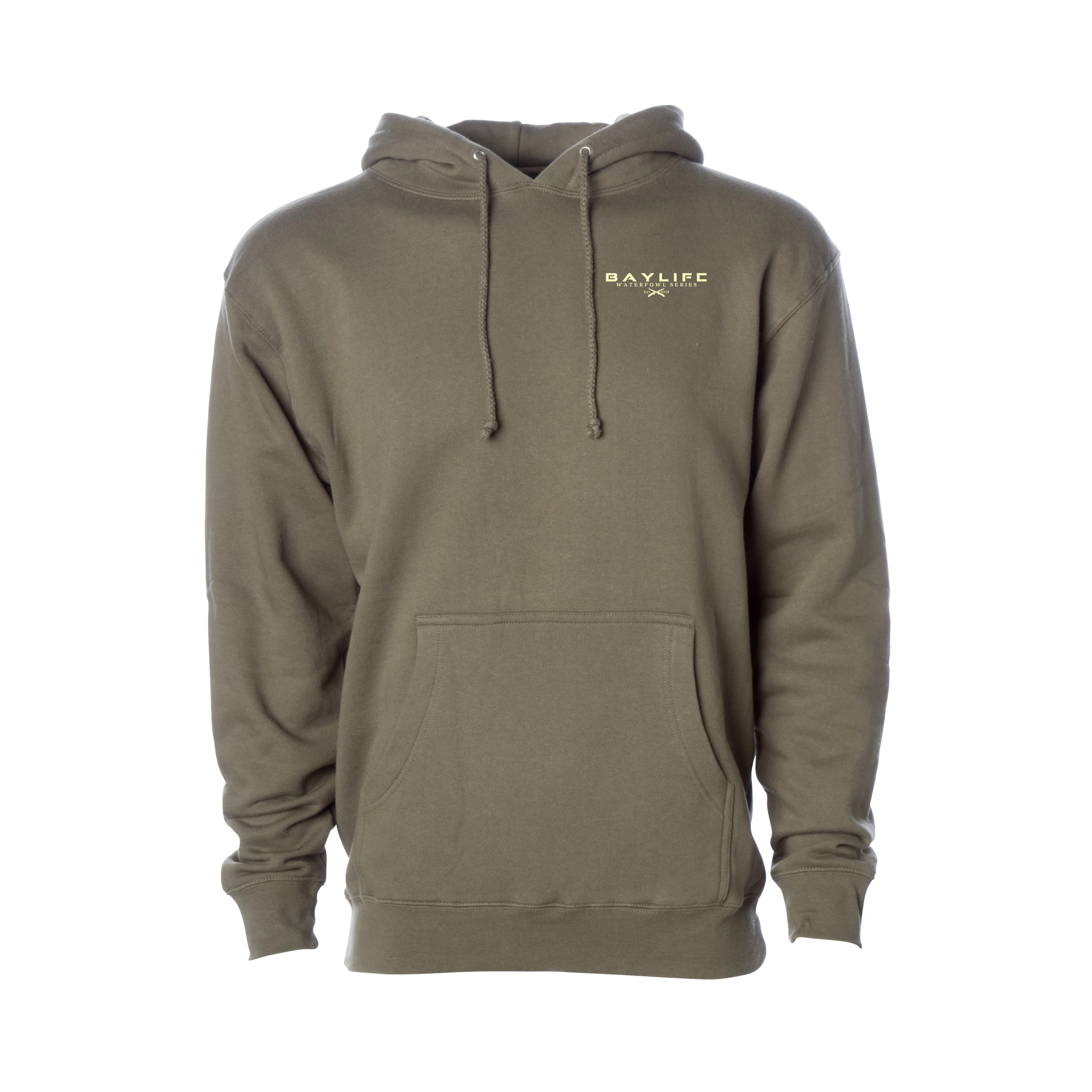 Keep the Dogs at Bay | Premium Heavyweight Hoodie | Military Green