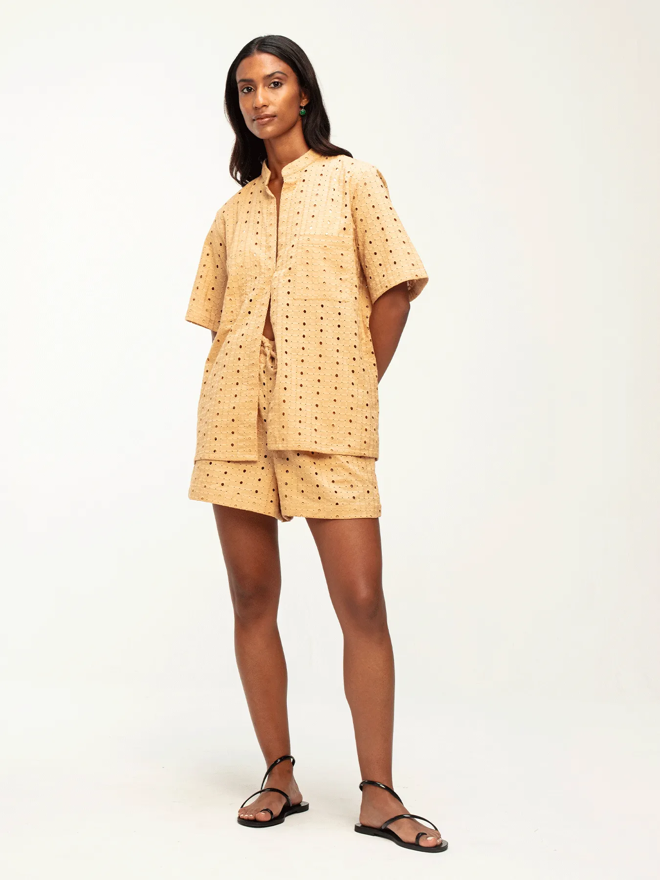 Lula Shorts - Binta Camel