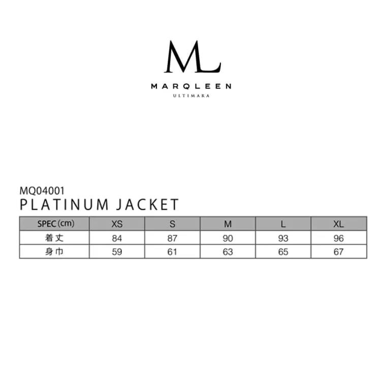 Marqleen Platinum Jacket-SAIMITSU (Japanese Brand) [UNISEX]