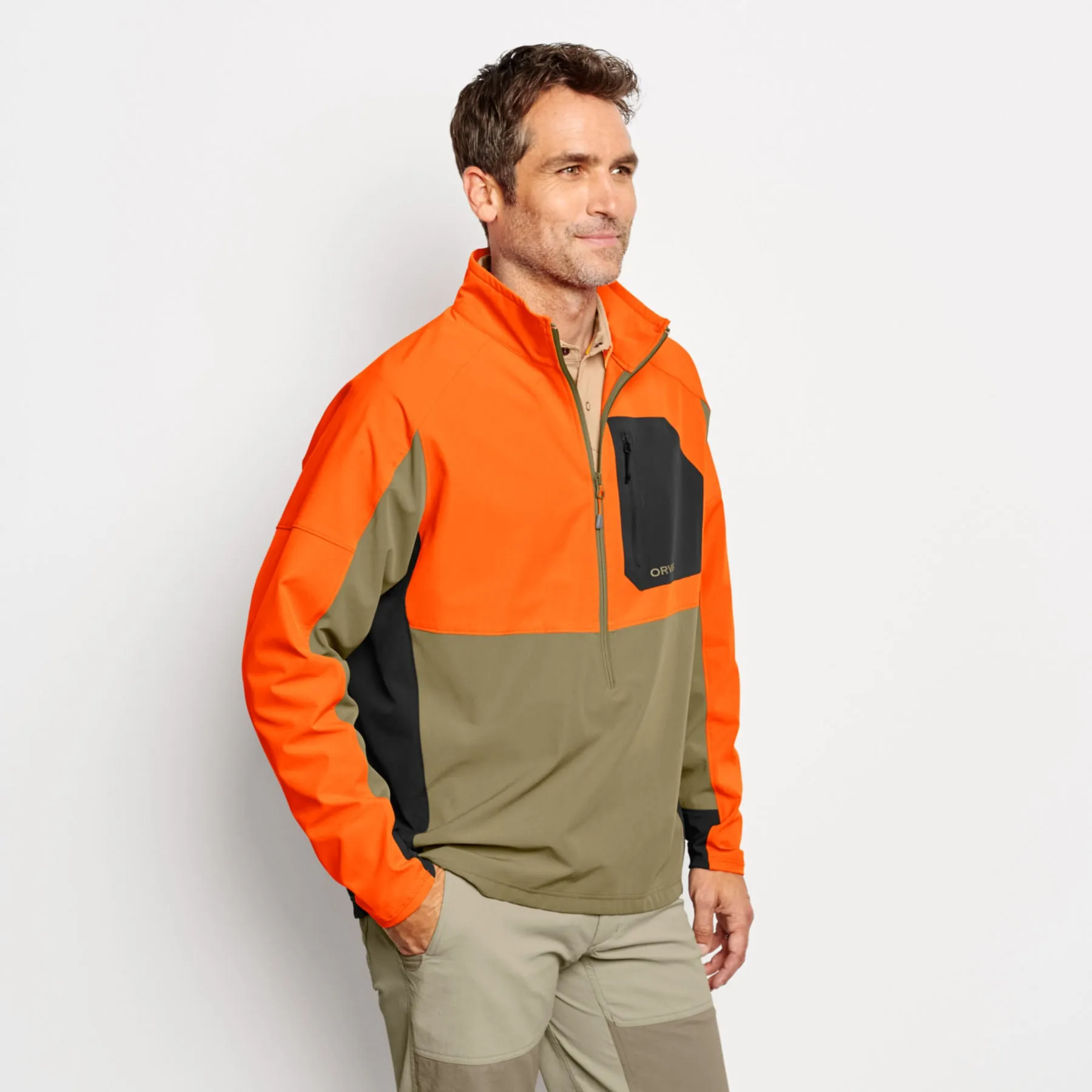 MEN'S PRO LT SOFTSHELL PULLOVER