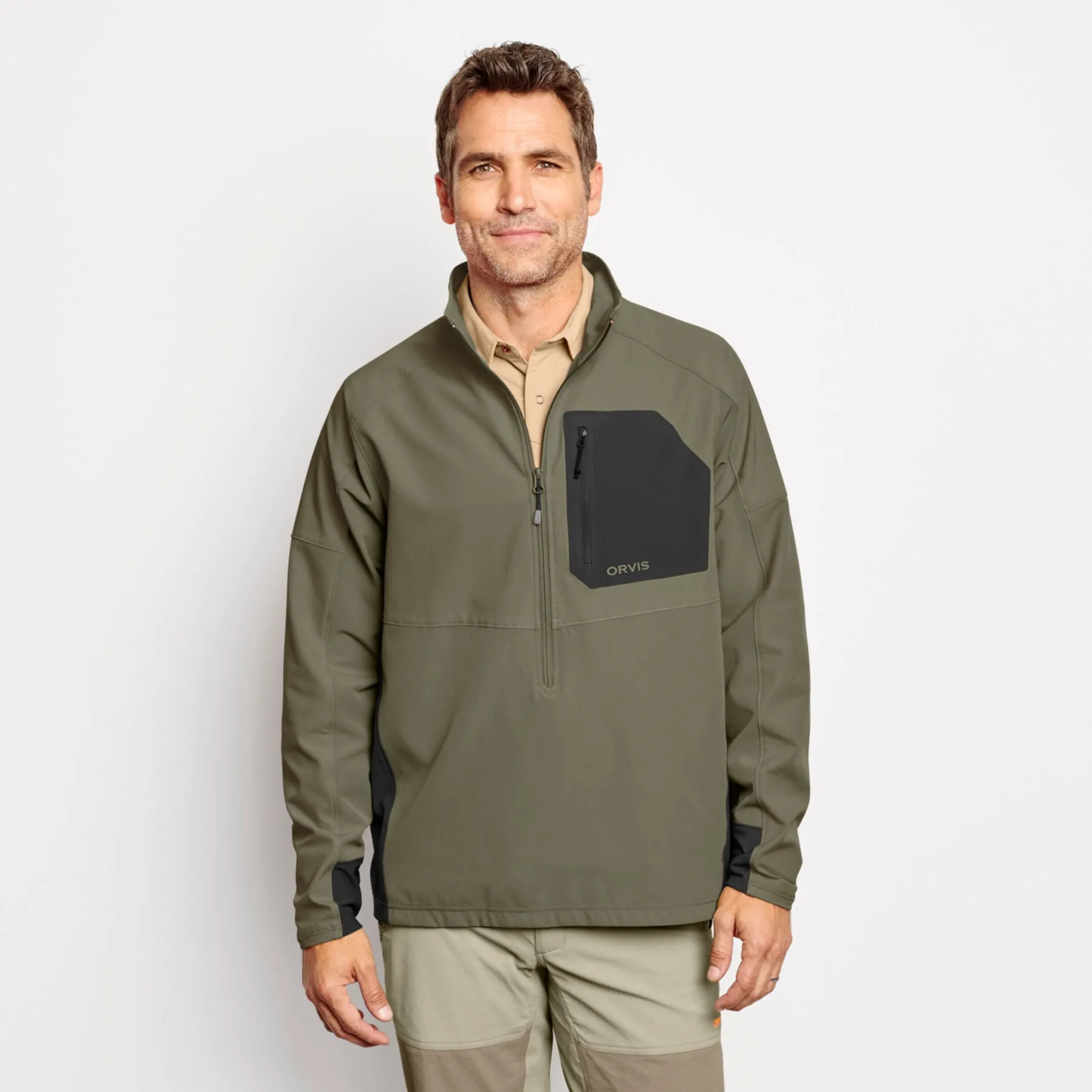 MEN'S PRO LT SOFTSHELL PULLOVER