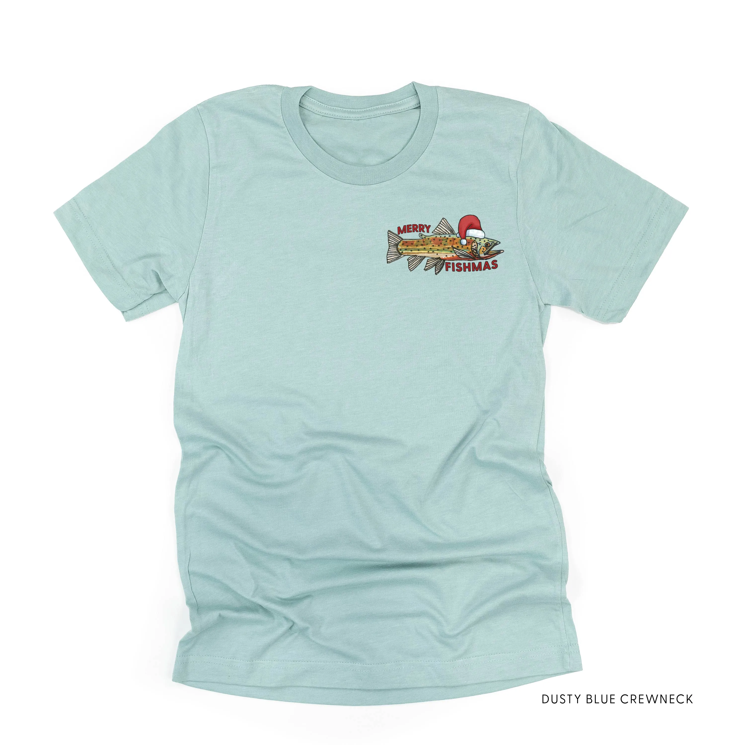 Merry Fishmas (pocket) - Unisex Tee