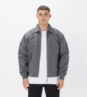 Militat Bomber Jacket Grey