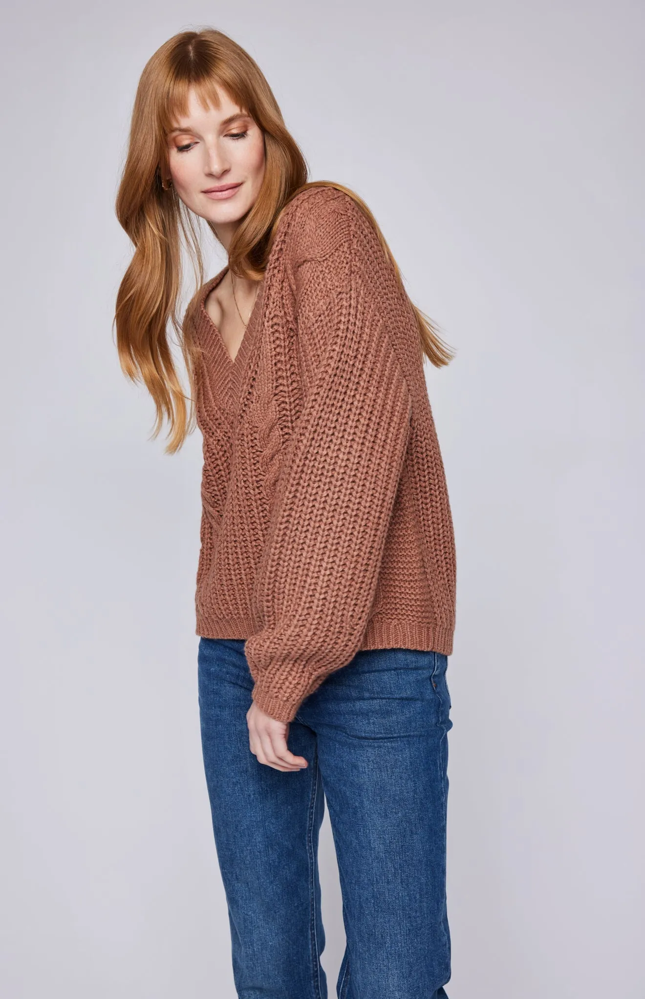 Octavia V-Neck Sweater