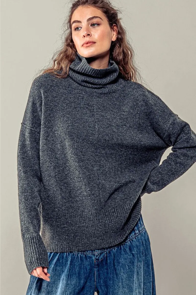 Polished Embrace Turtle Neck Sweater