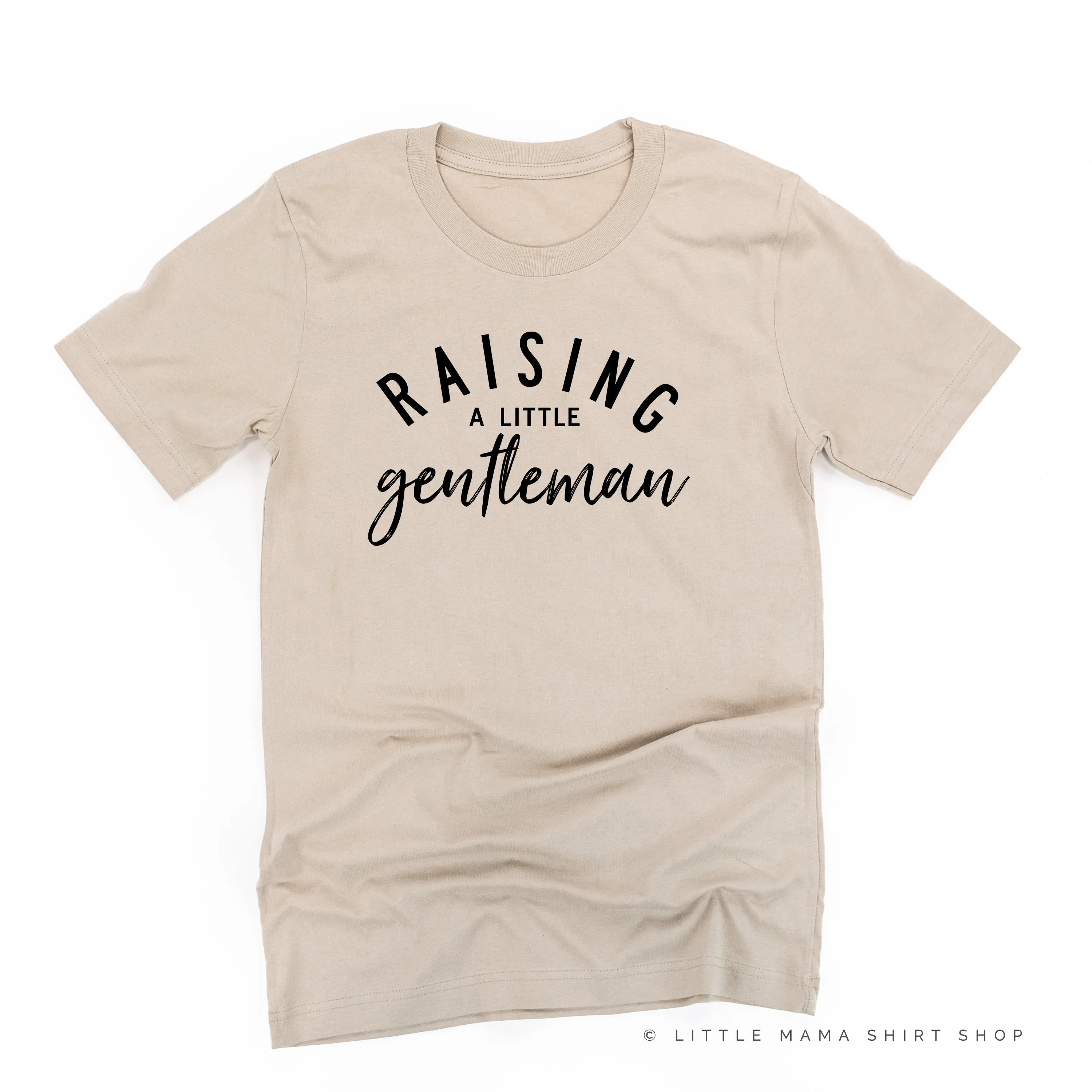 Raising A Little Gentleman (Singular) - Original Design - Unisex Tee