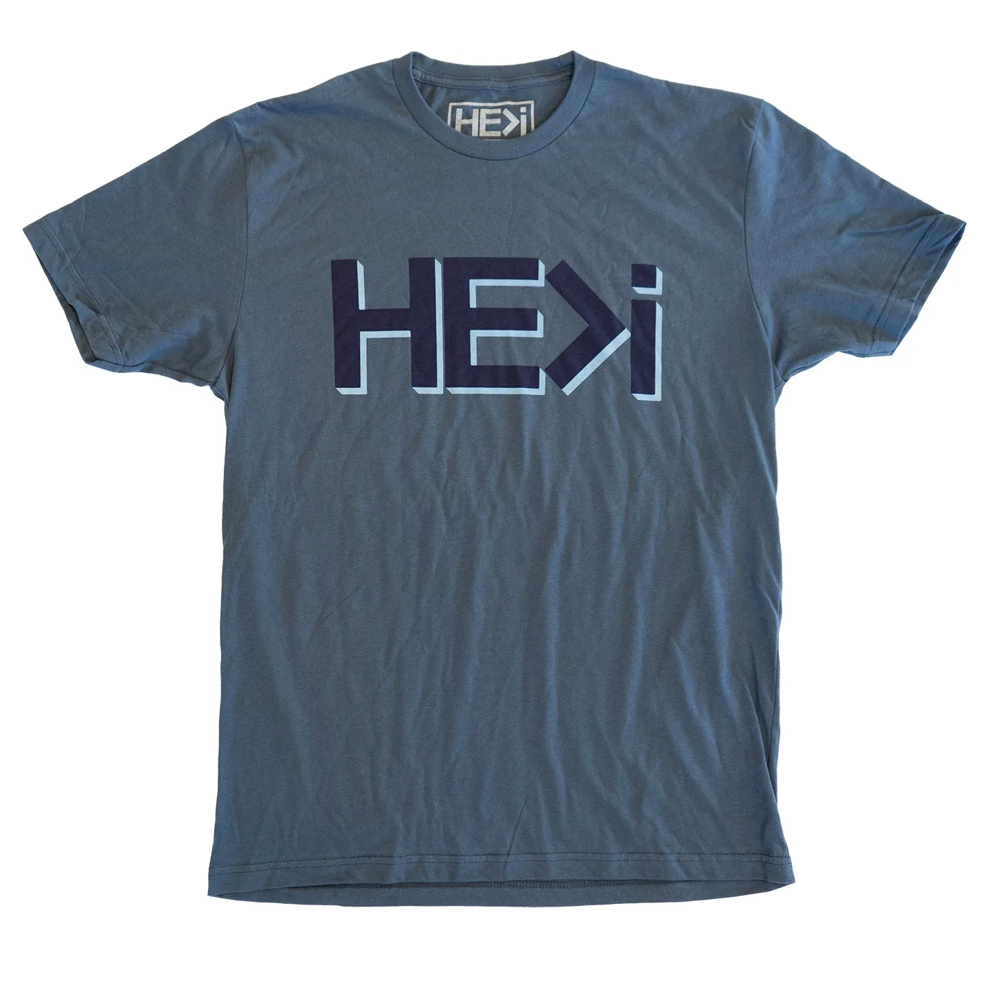 SHADOW TEE IN INDIGO