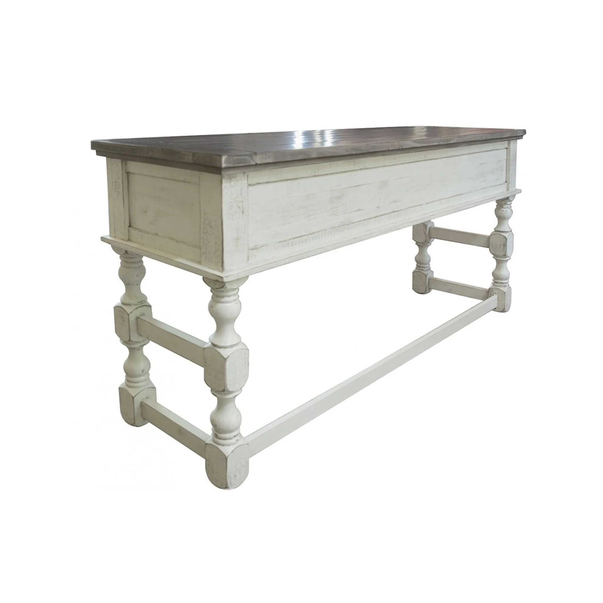 Stonegate Counter Height Console Table Set with Bar Stools