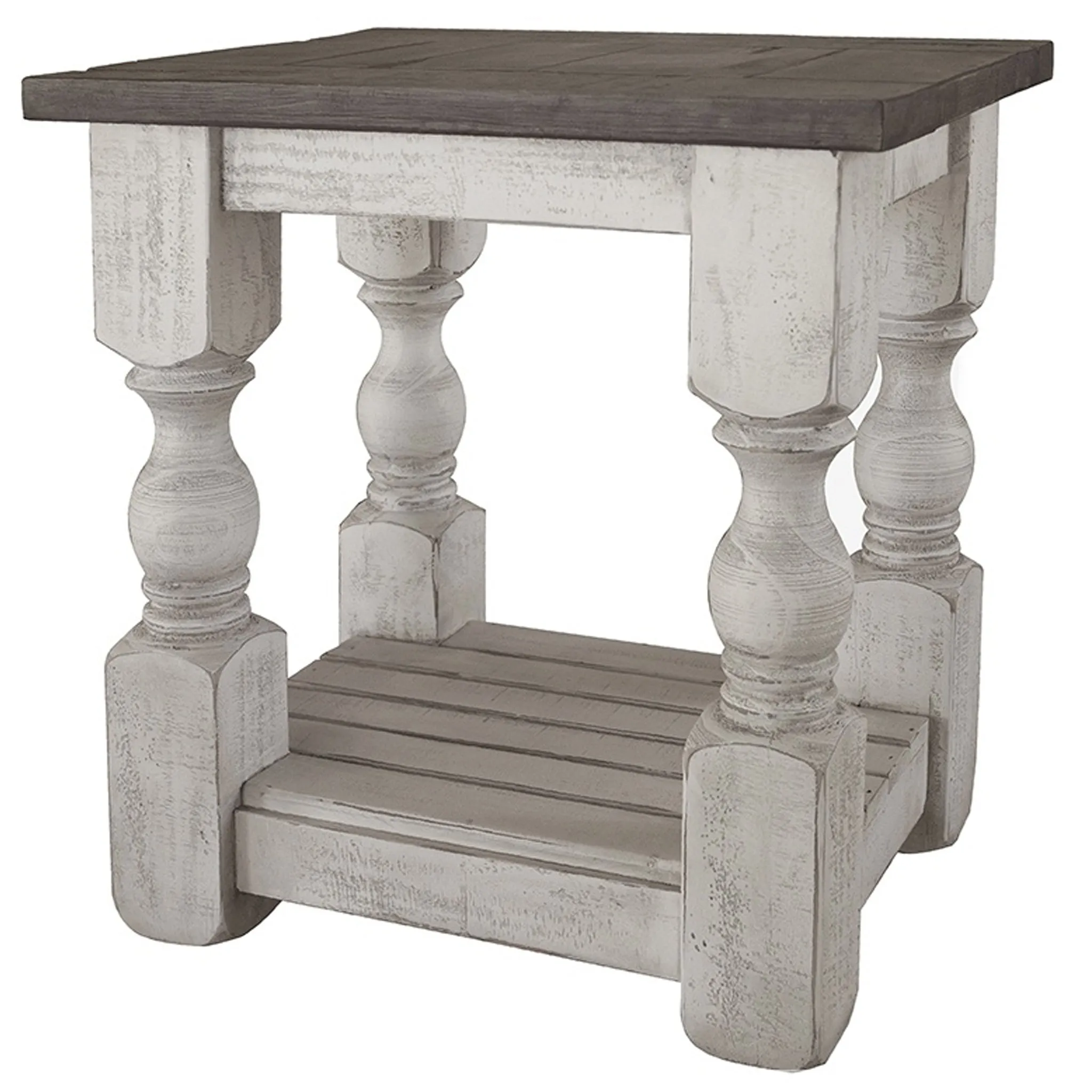 Stonegate Pillar Style Side Table