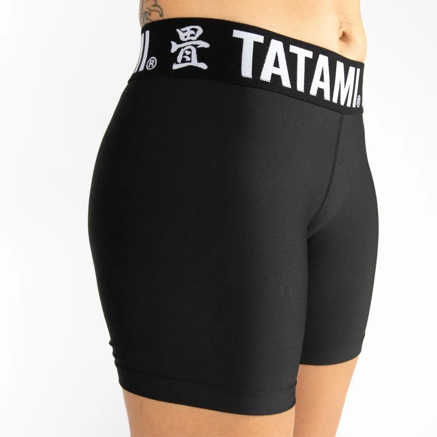 Tatami Minimal Women's Vale Tudo Shorts - Black