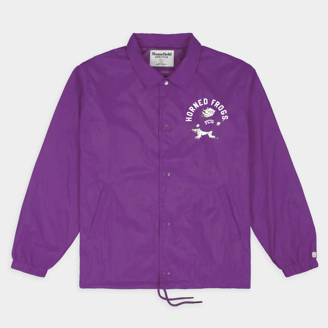 TCU Horned Frogs Vintage Logo Coaches Jacket