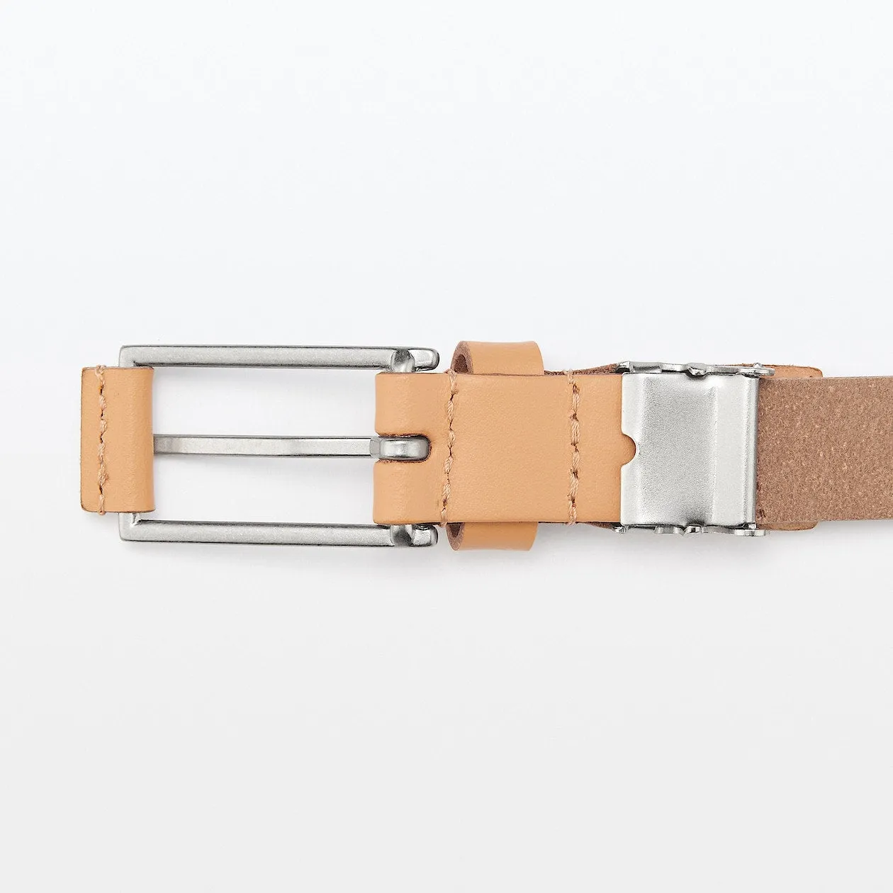 Vegetable Tanned Leather Adjustable Fine Belt